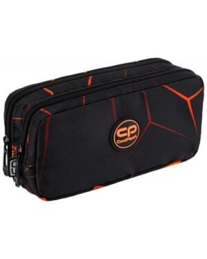 Ученически несесер Coolpack Primo - Lava с 2 ципа