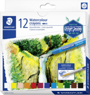 Акварелни пастели Staedtler Design Journey - 12 цвята