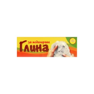 Глина за моделиране Естрела, бяла, 400г