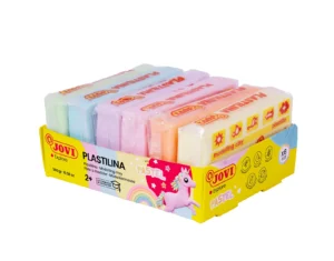 Пластилин Jovi 6 цвята, 50г - Pastel