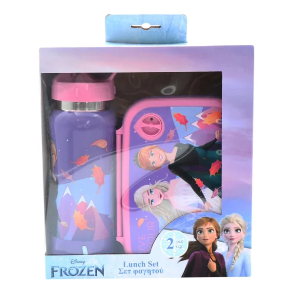 Комплект кутия за храна и бутилка frozen 2