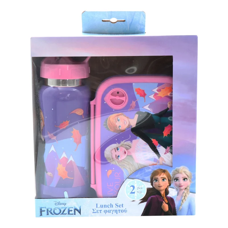 Комплект кутия за храна и бутилка frozen 2