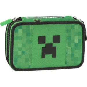 Ученически несесер с 3 ципа, Minecraft Pixel