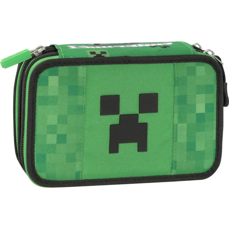 Ученически несесер с 3 ципа, Minecraft Pixel