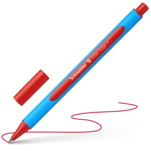 Химикалка Schneider Slider Edge F, червена