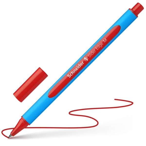 Химикалка Schneider Slider Edge M, червена