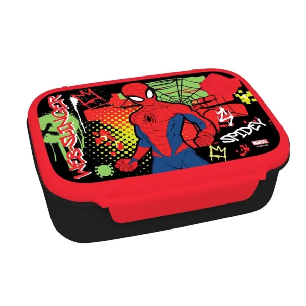 Комплект кутия за храна и бутилка Must, Spiderman