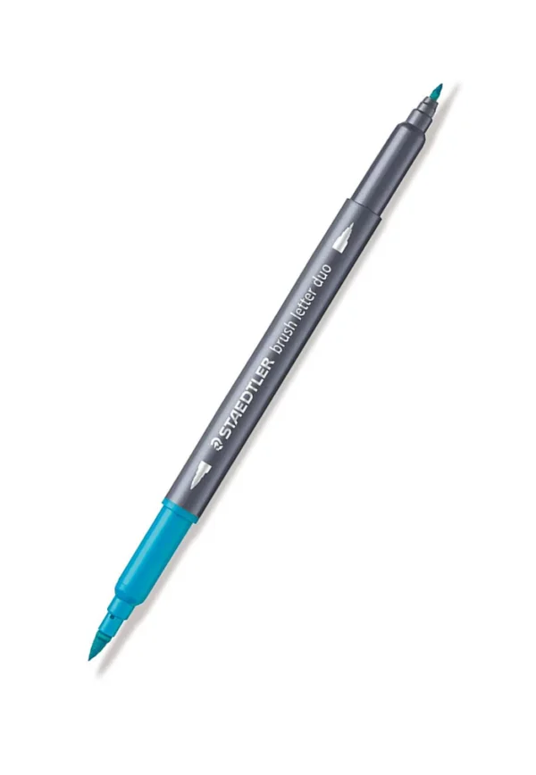 Двувърхи маркери Staedtler Brush Lettering, 12 цвята