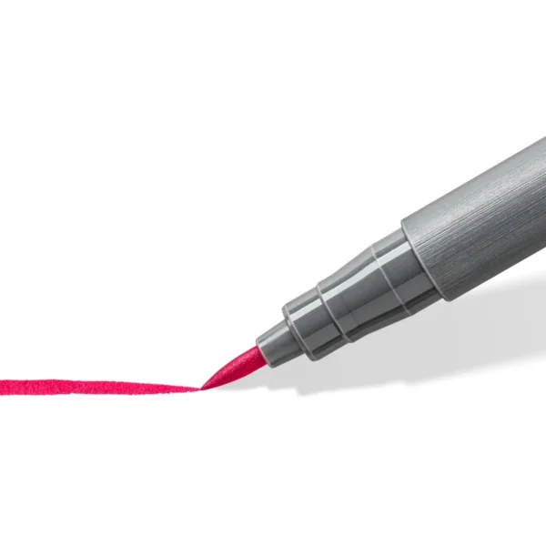 Комплект маркери Staedtler Pigment Brush Pen 371, 12 цвята