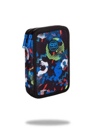 Ученически несесер с пособия CoolPack - Jumper 2 - Football blue