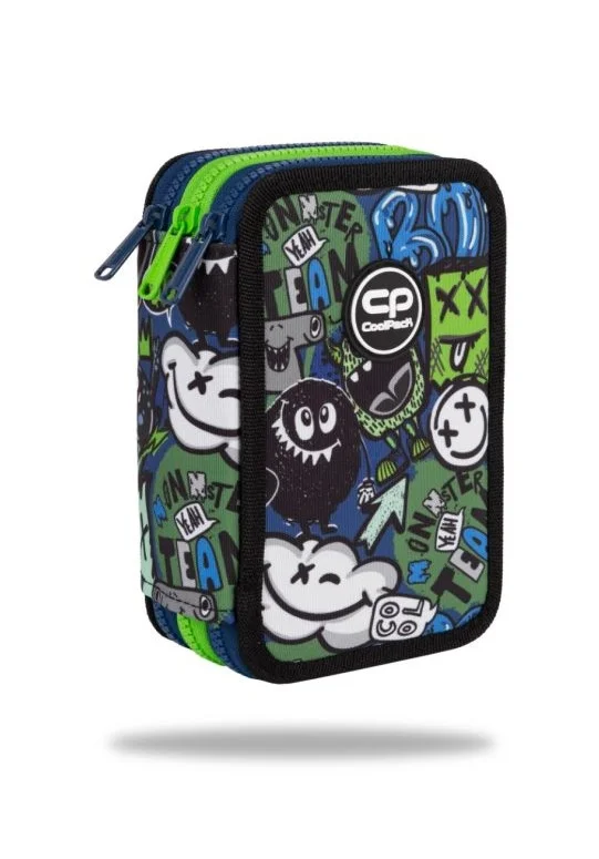 Ученически несесер с пособия CoolPack - Jumper 3 - Monster team