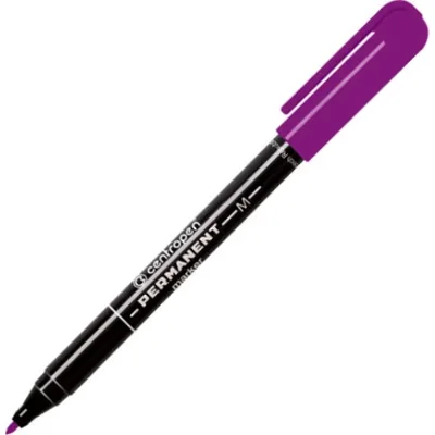 Перманентен маркер Centropen M - 1 mm - лилав