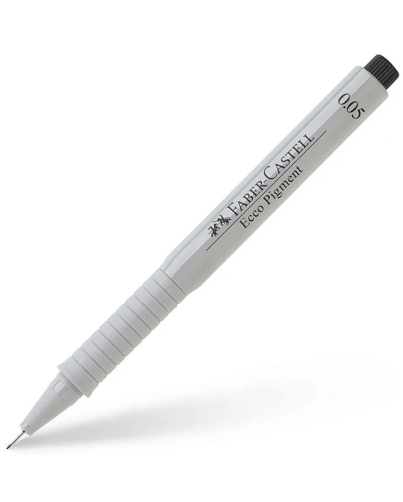 Тънкописец Faber-Castell Ecco-Pigment - 0.05 mm - черен