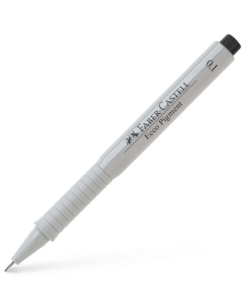 Тънкописец Faber-Castell Ecco-Pigment - 0.1 mm - черен