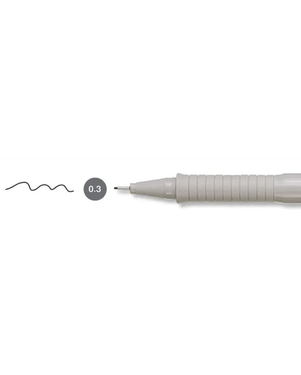 Тънкописец Faber-Castell Ecco-Pigment - 0.3 mm - черен