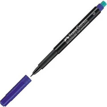 Тънкописец Faber-Castell Multimark S - 0.4 mm - син