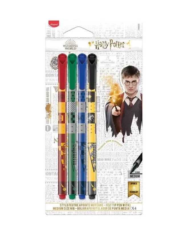 Тънкописци Maped Harry Potter 0.8 mm, 4 цвята