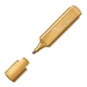 Текст маркер Faber-Castell Metallic - златист