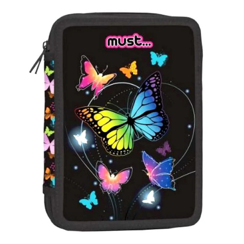 Двоен зареден несесер Must - Butterflies