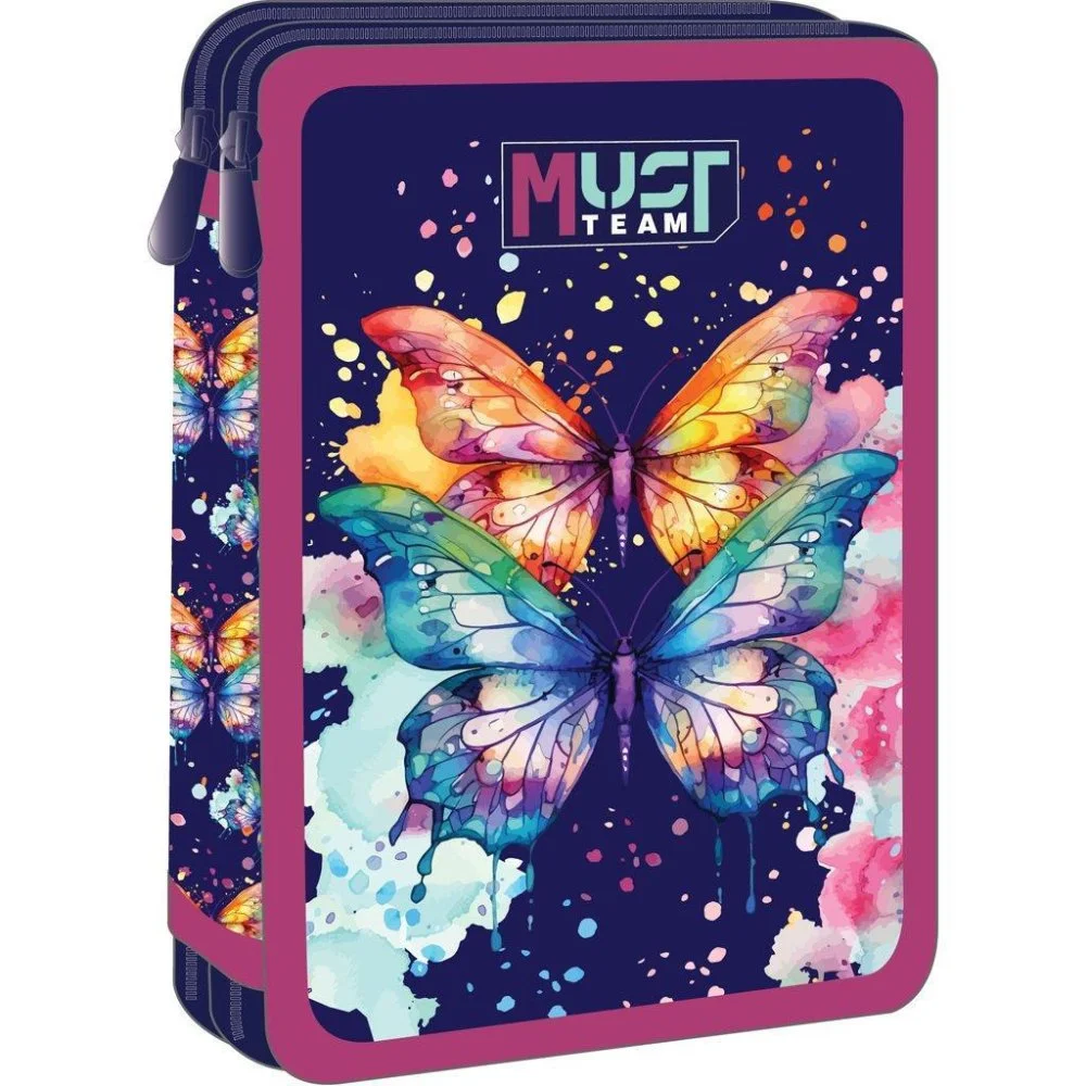 Двоен зареден несесер Must - Butterfly