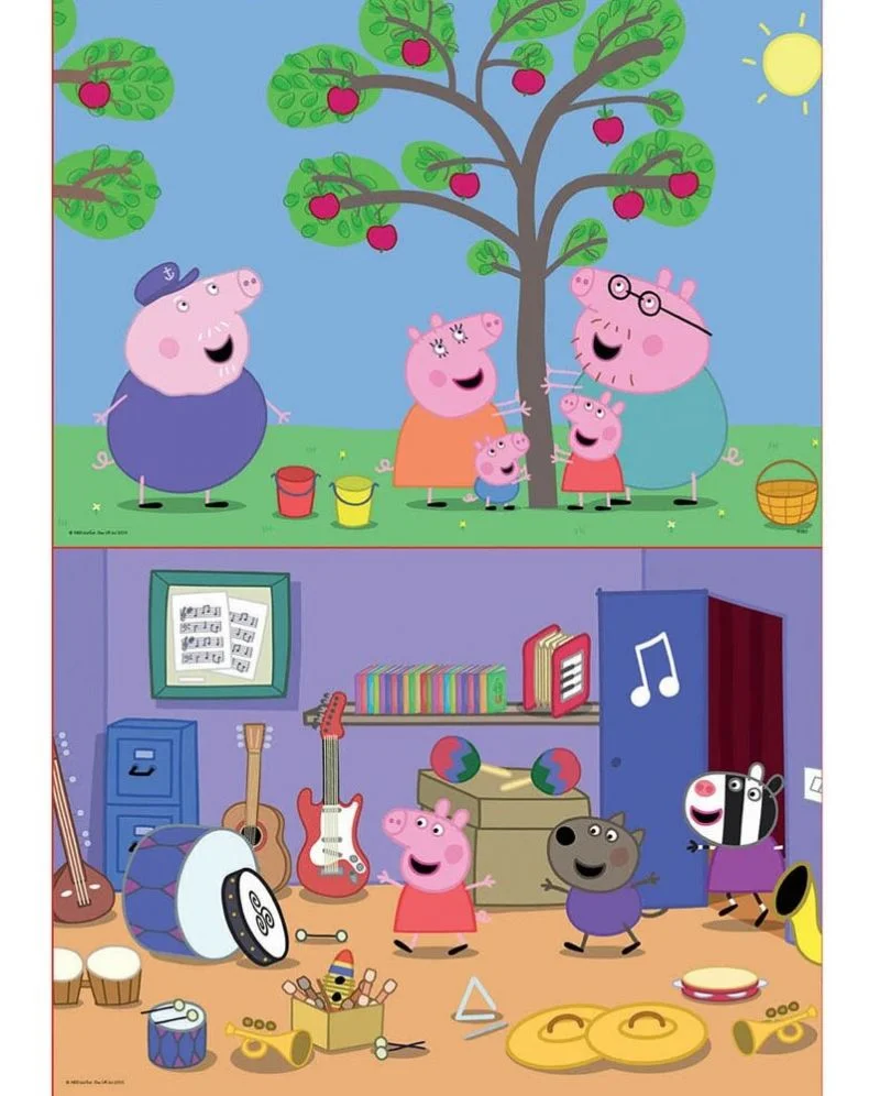 Пъзел 2x48 части Educa - Peppa pig 2 Пъзел 2x48 части Educa - Peppa pig