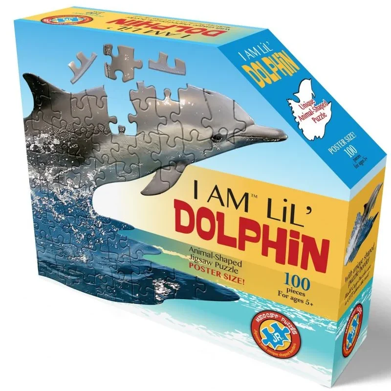 Пъзел Madd Capp 100 части - Делфин