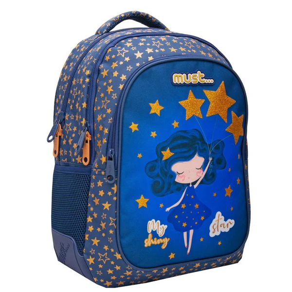 Ученическа раница Must - 3 отделения - My Shiny Star