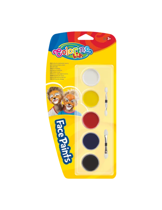 Бои за лице Colorino - 5 цвята
