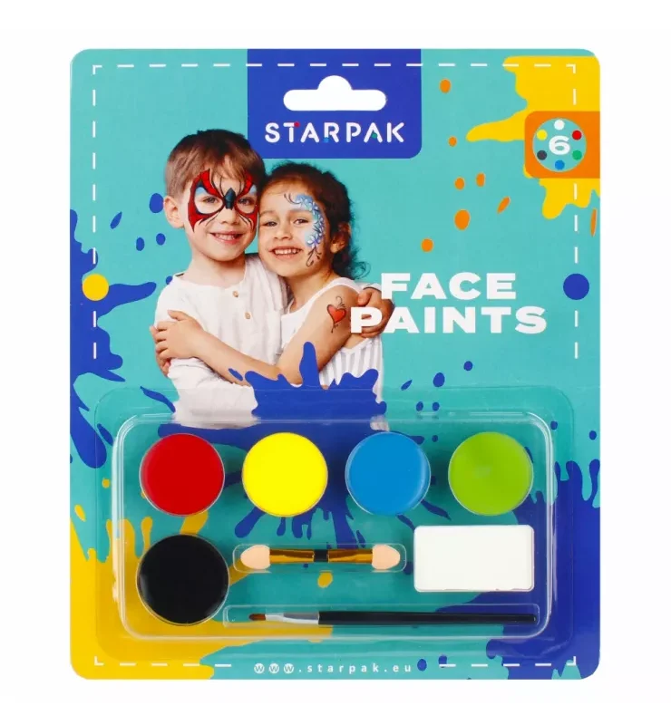Бои за лице Starpak - 6 цвята