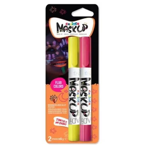 Маркери за лице Carioca - неон