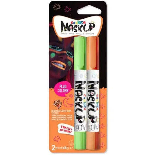 Маркери за лице Carioca - неон