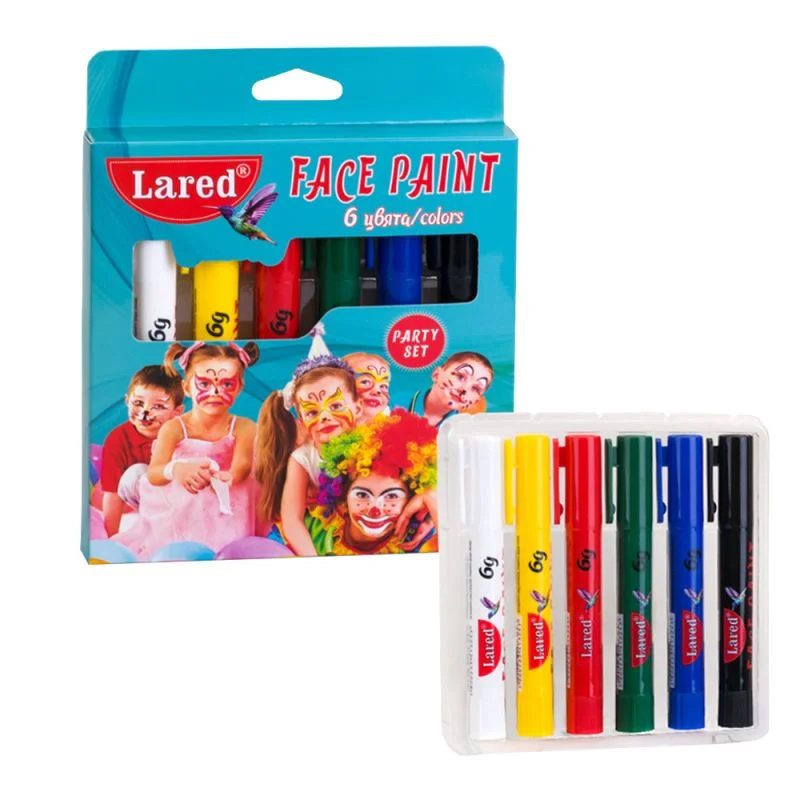 Пастели за лице Lared - 6 цвята