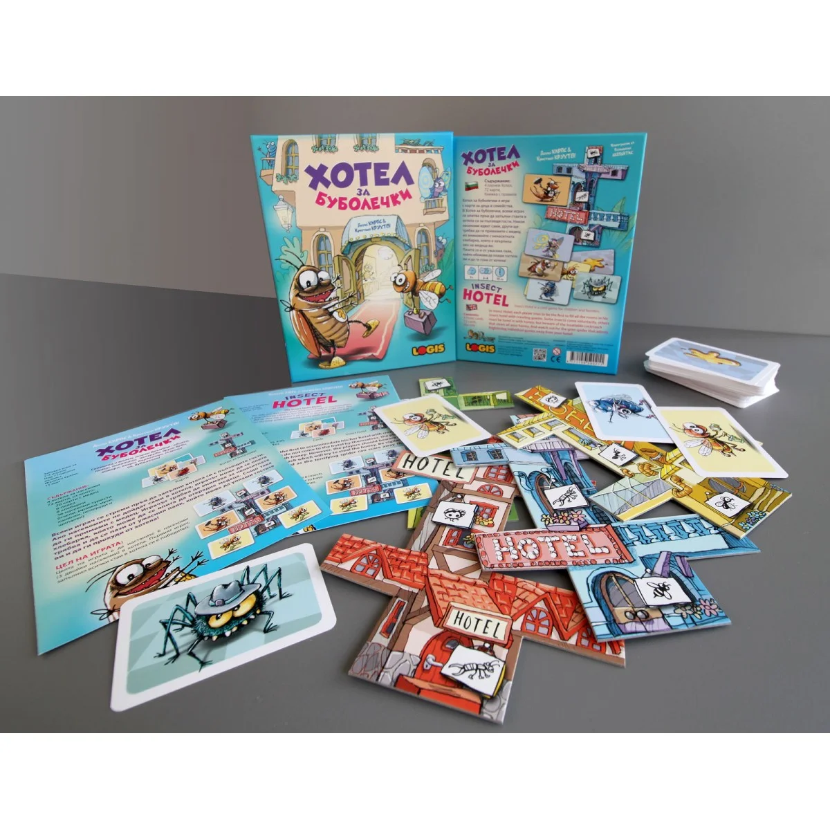 Настолна игра Хотел за буболечки 2 Настолна игра Хотел за буболечки