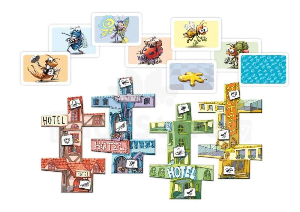 Настолна игра Хотел за буболечки 3 Настолна игра Хотел за буболечки