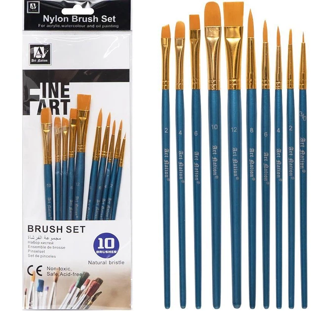 Четки за рисуване 10 бр.