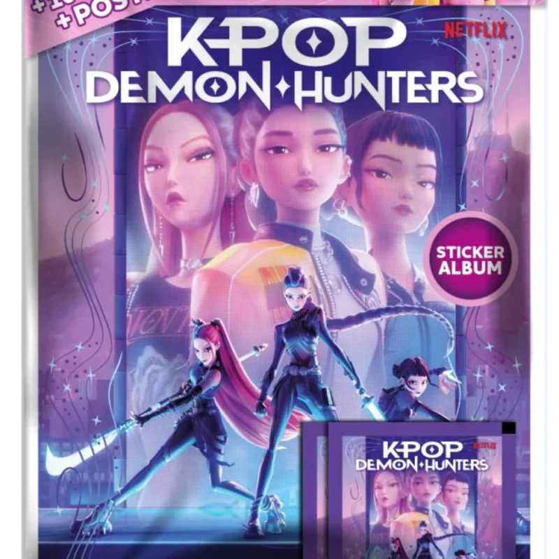 K-pop Demon Hunters пакетче със стикери - 5бр.