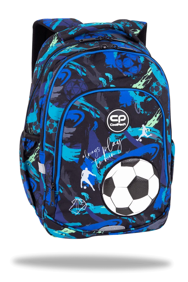 Ученическа раница CoolPack Prime PRO Football Navy