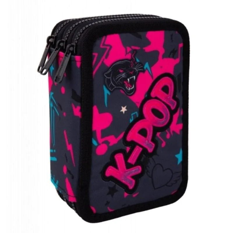 Ученически несесер с пособия CoolPack Jumper 3 K-pop Dark