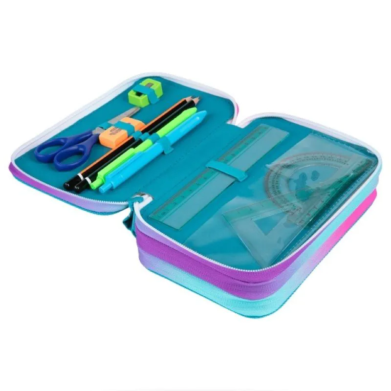 Ученически несесер с пособия CoolPack 3 ципа SEAFISH 3 Ученически несесер с пособия CoolPack 3 ципа SEAFISH
