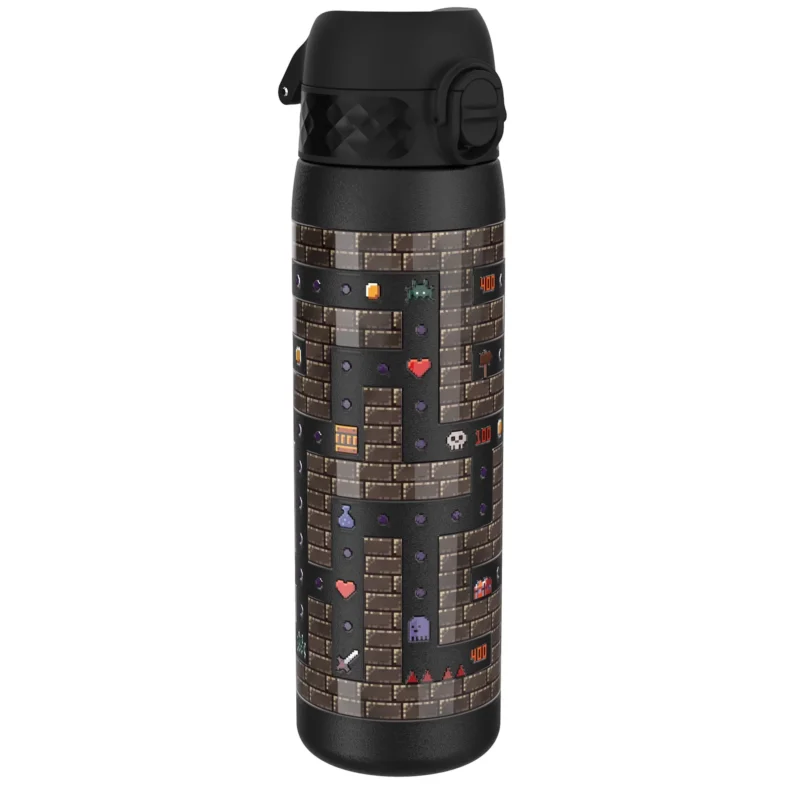 Бутилка за вода, Ion8 метална 600мл. Gamer